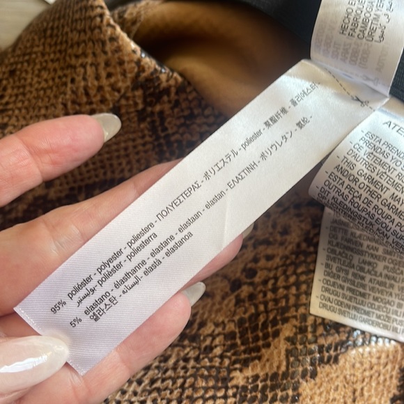 NWT Zara Snake 🐍 Print legging 🔥 - Picture 6 of 7